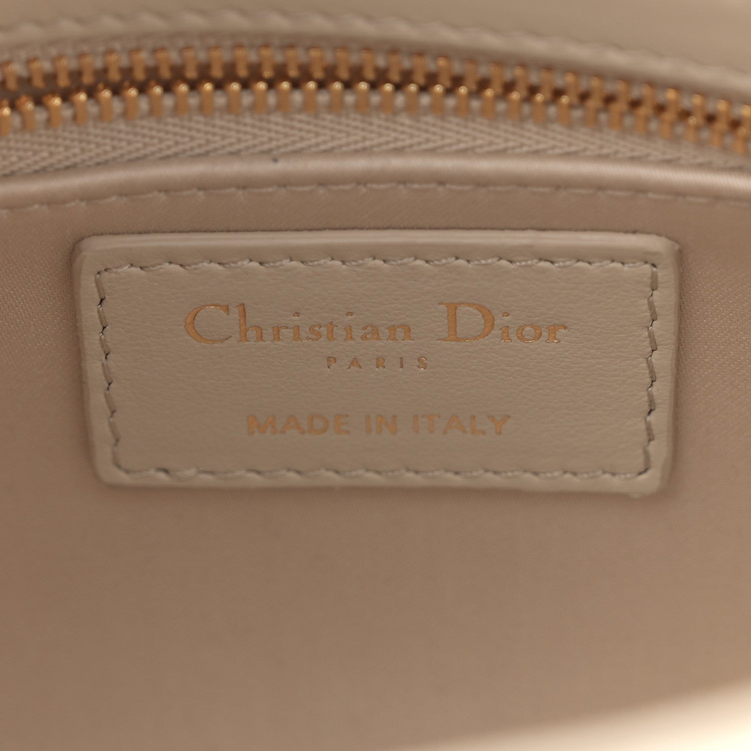 Christian Dior Lambskin Cannage Beaded Embroidered Mini Lady Dior