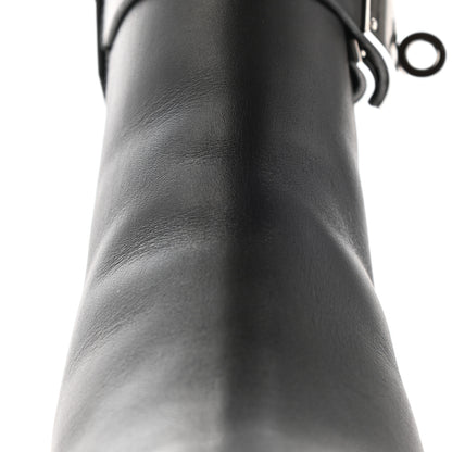 Hermes Calfskin Saint Germain Ankle Boots 38.5 Black 12 of 12