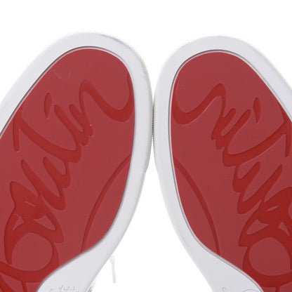Christian Louboutin Calfskin Vieira Flat Sneakers 39 Latte 10 of 12