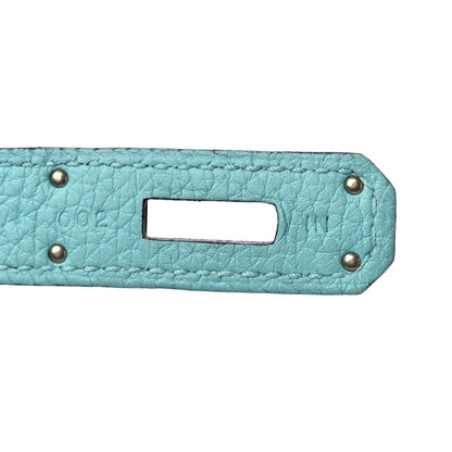 Hermes Togo Birkin 30 Bleu Atoll 8 of 20