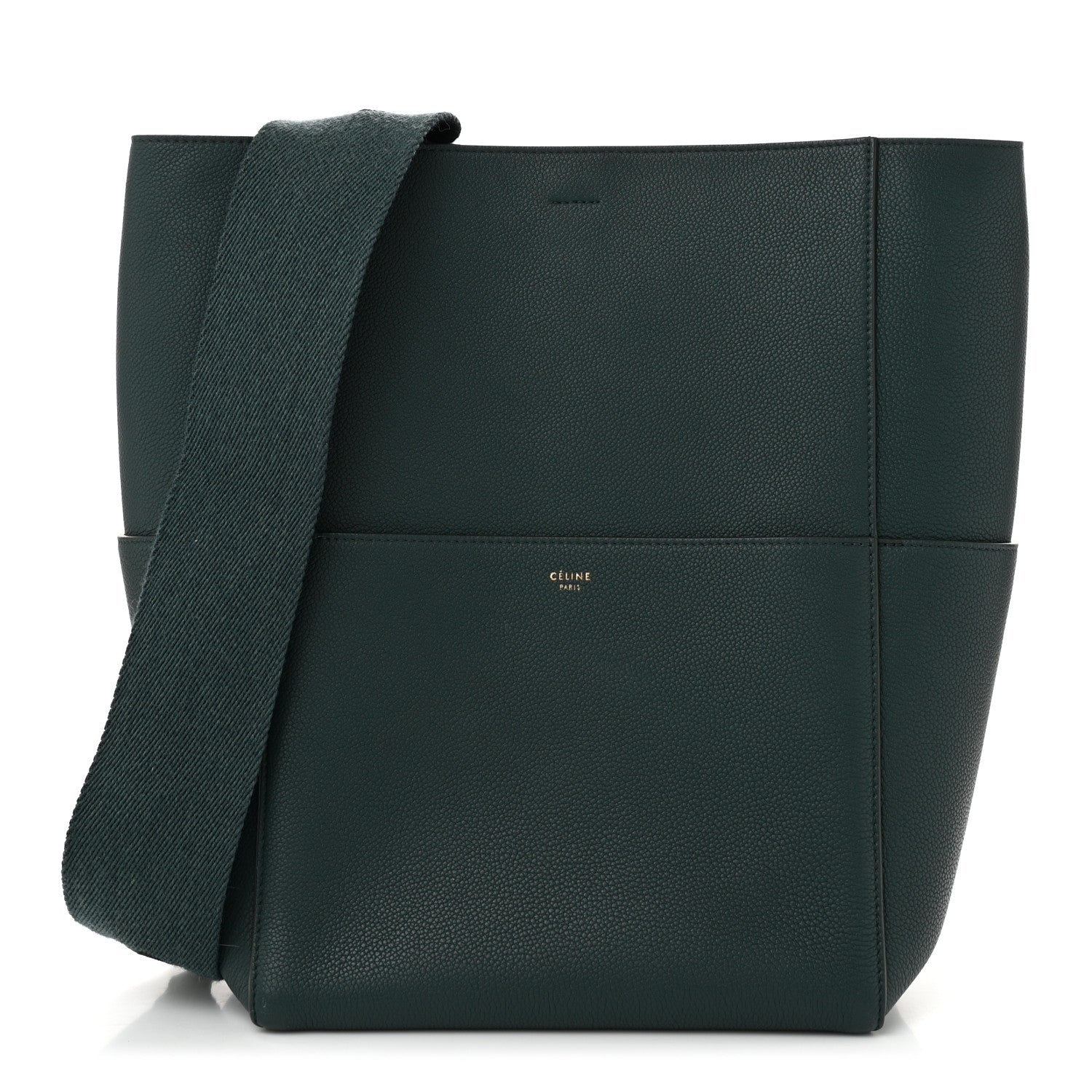Celine Soft Grained Calfskin Sangle Bucket Bag Amazone 1 of 9