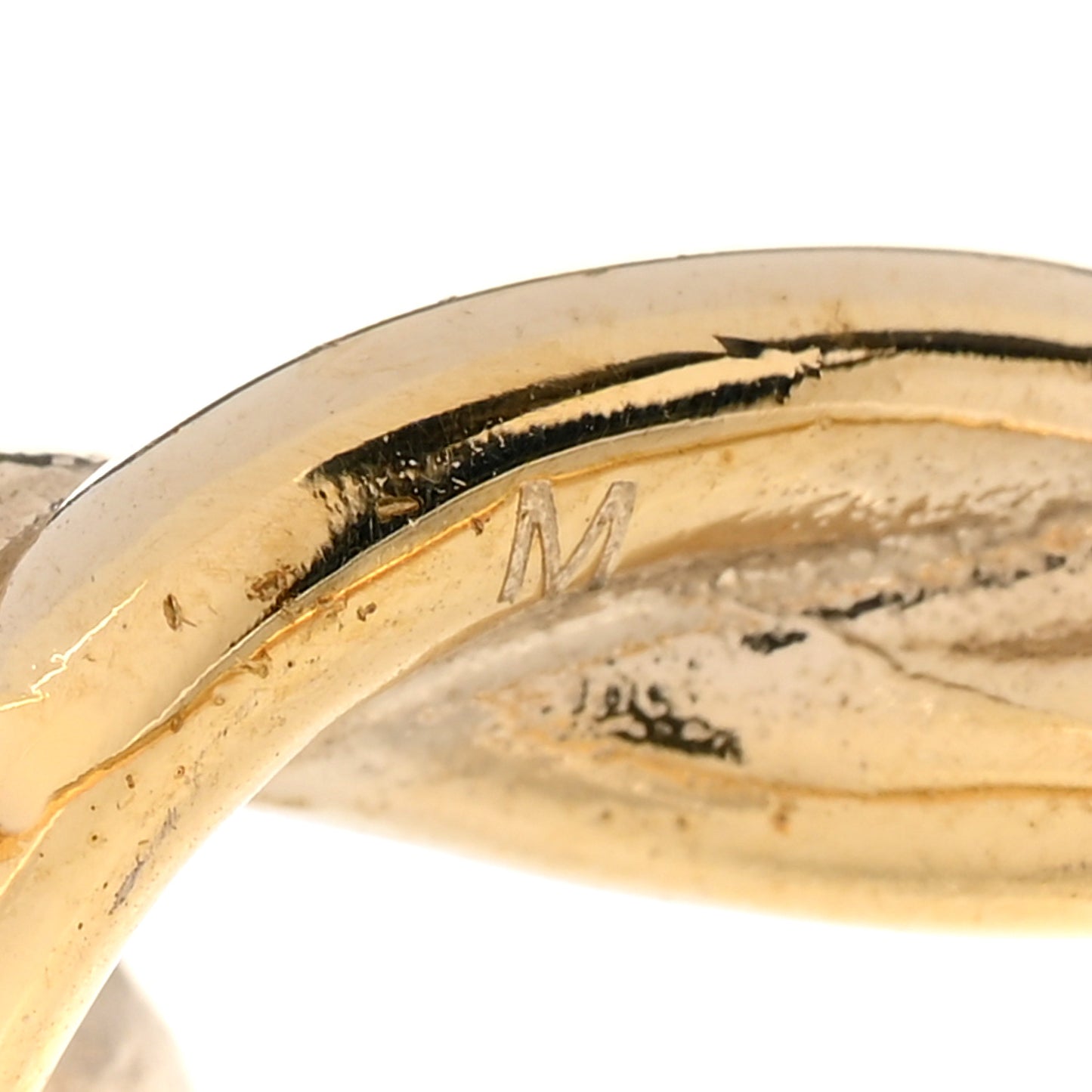Pearl Twist Ring M 49 5 Gold