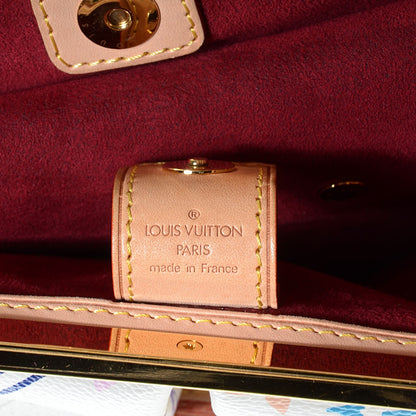 Louis Vuitton Monogram Multicolor Judy GM White 6 of 7