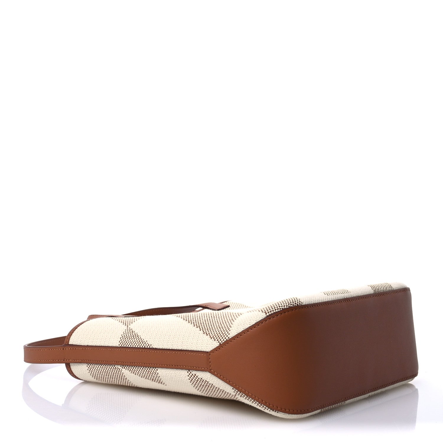 Hermes Swift Toile H Cabas H En Biais 27 Ecru Naturel Gold 4 of 11