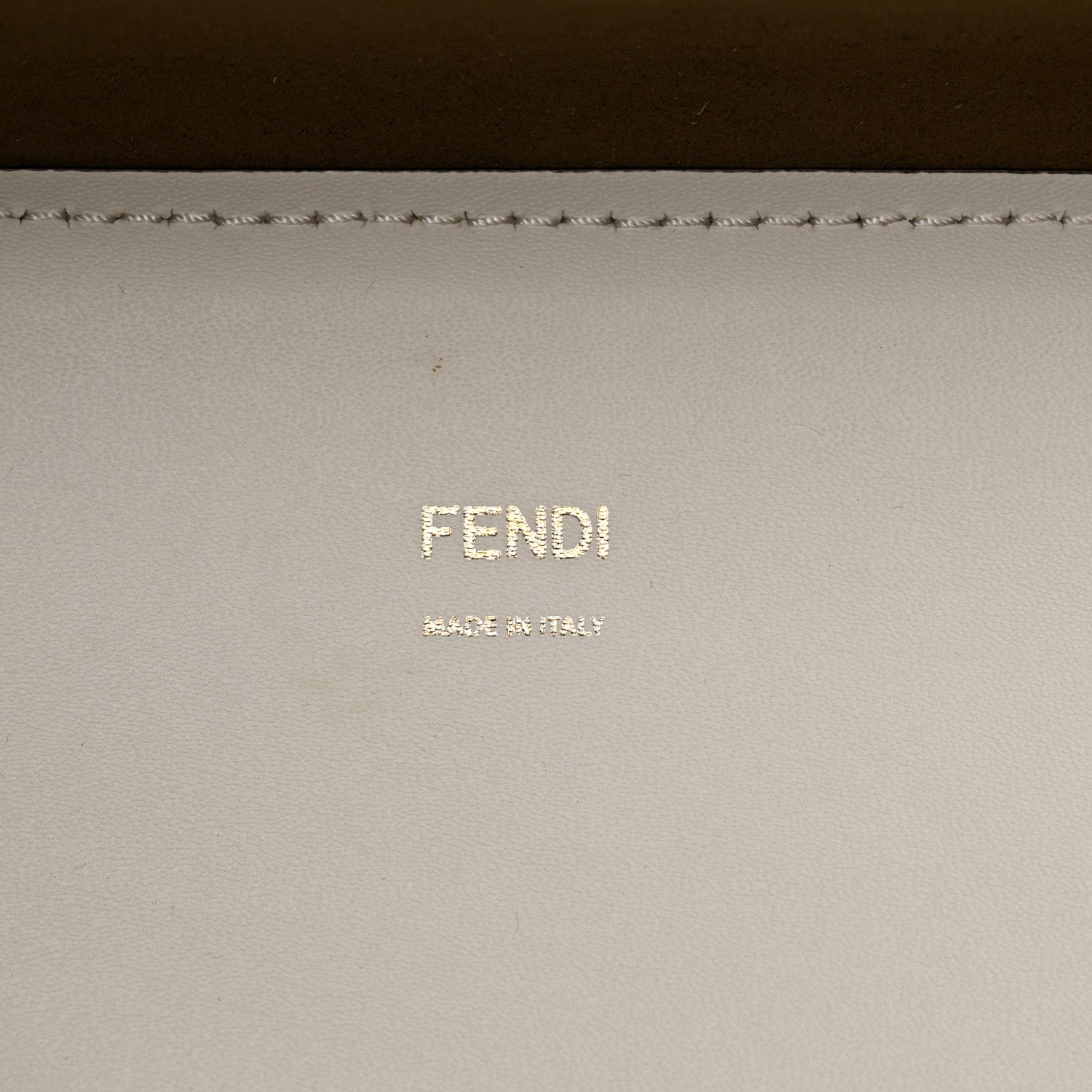 Fendi Vitello King Plexiglass Elaphe Snakeskin Print Logo Medium Fendi Sunshine Shopper Tote Ice White 6 of 14