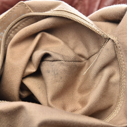 Chanel Distressed Lambskin Vintage Ligne Lady Braid Tote Brown 10 of 14