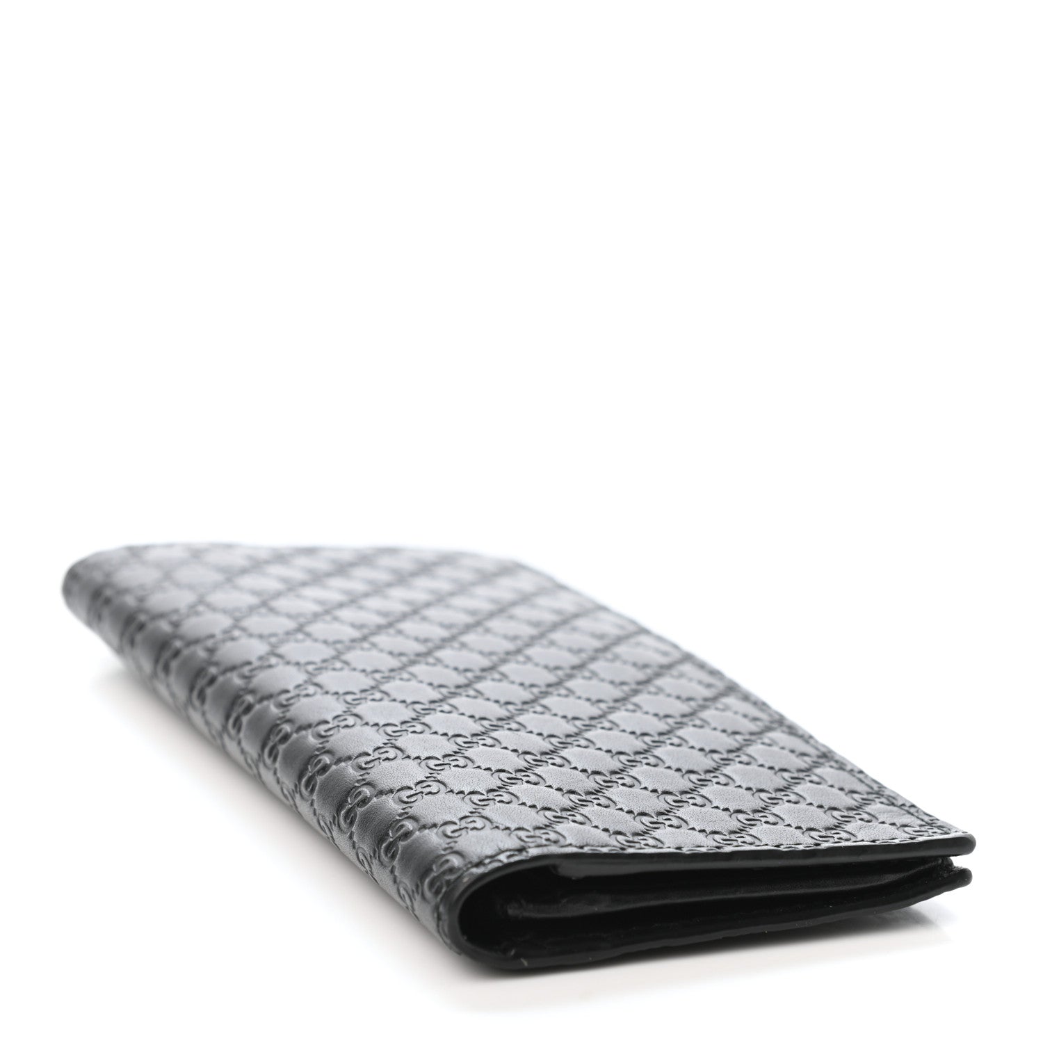 Gucci Microguccissima Bi-Fold Organizer Wallet Black 3 of 4