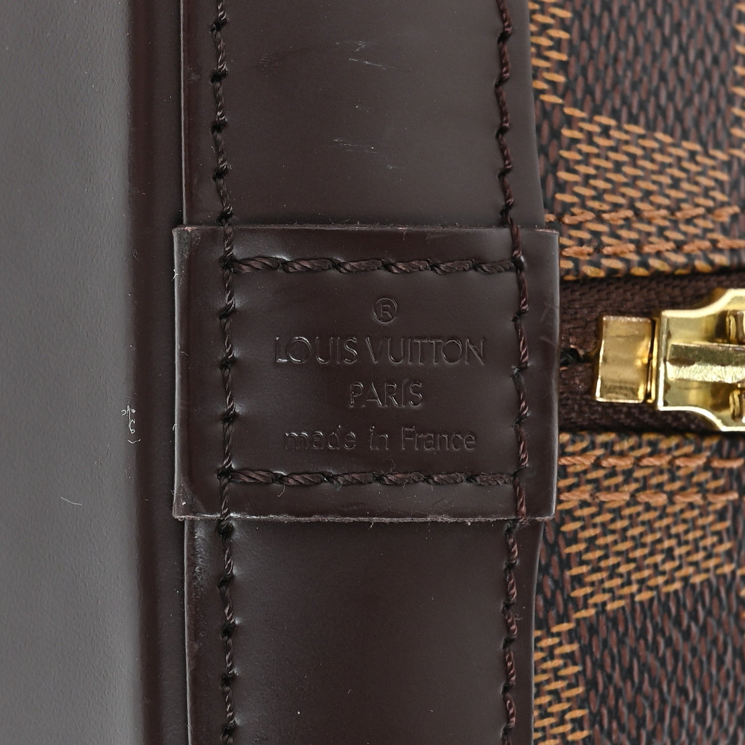 Louis Vuitton Damier Ebene Alma PM 6 of 9