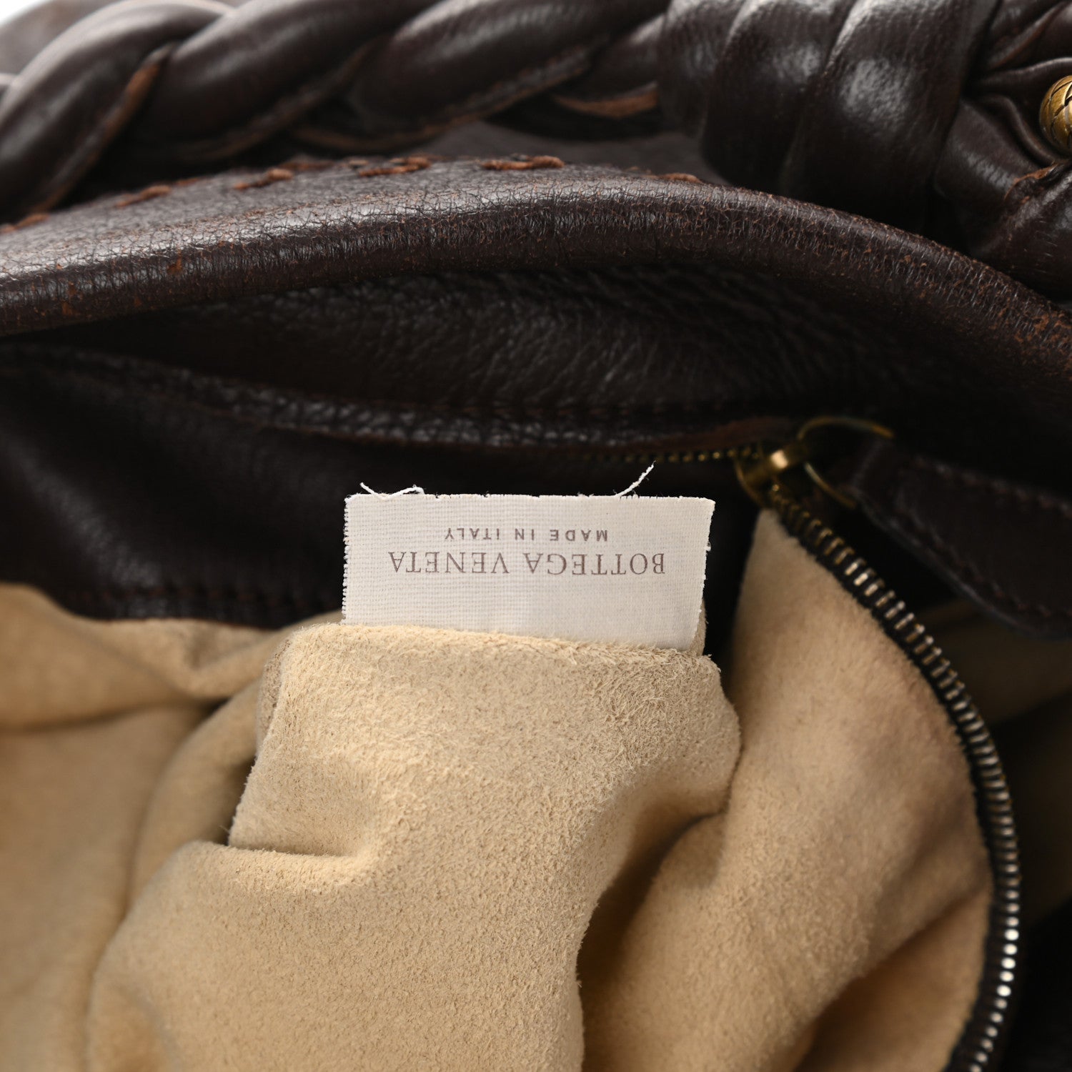 Bottega Veneta Cervo Braided Hobo Ebano 6 of 9