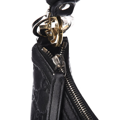 Gucci Guccissima Medium GG Twins Hobo Black 11 of 13