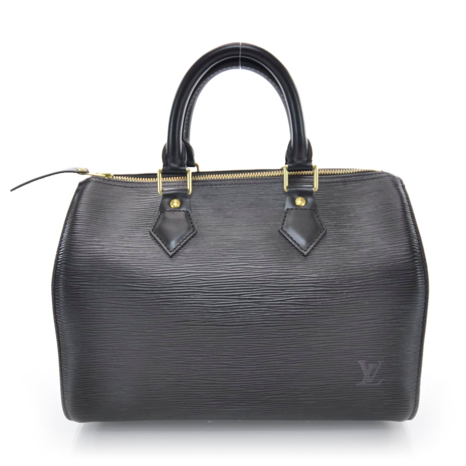 Louis Vuitton Epi Speedy 25 Black 1 of 7