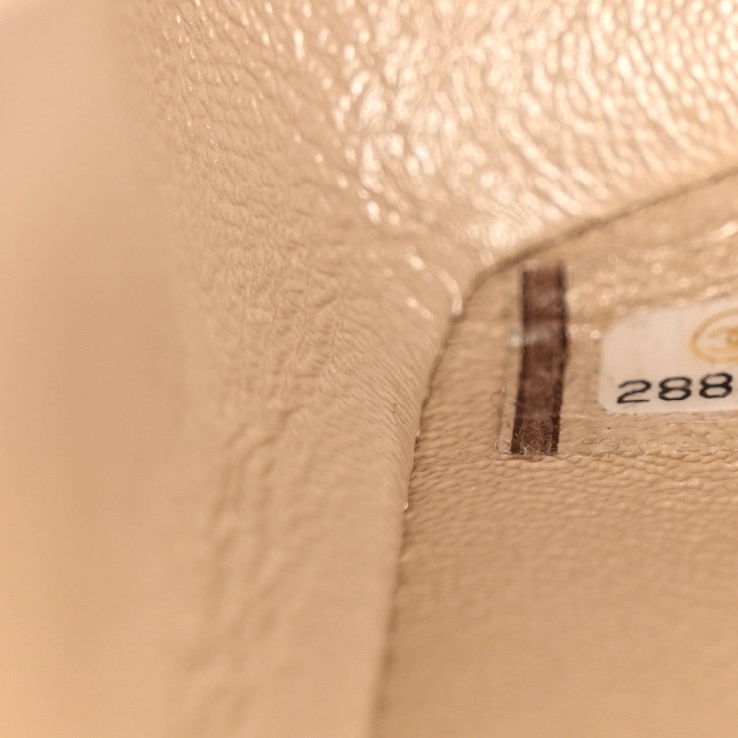 Chanel Metallic Sheepskin Quilted 2.55 Reissue Mini Flap Beige 7 of 13