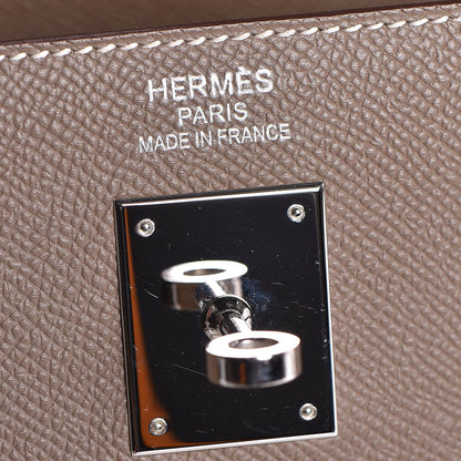 Hermes Epsom Kelly Sellier 35 Etoupe 24 of 39