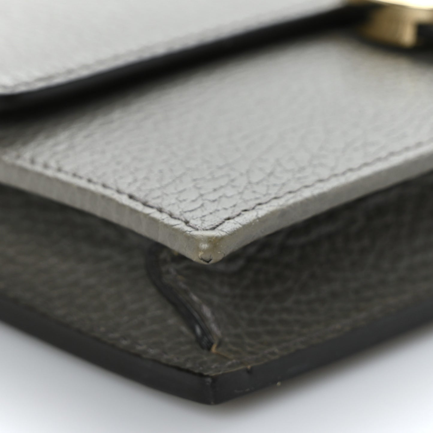 Dollar Calfskin Interlocking G Chain Wallet Loess
