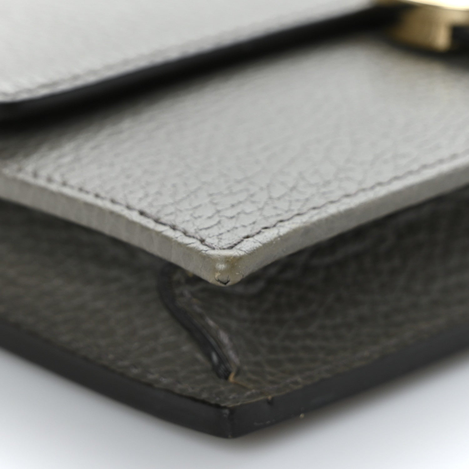 Gucci Dollar Calfskin Interlocking G Chain Wallet Loess 7 of 8