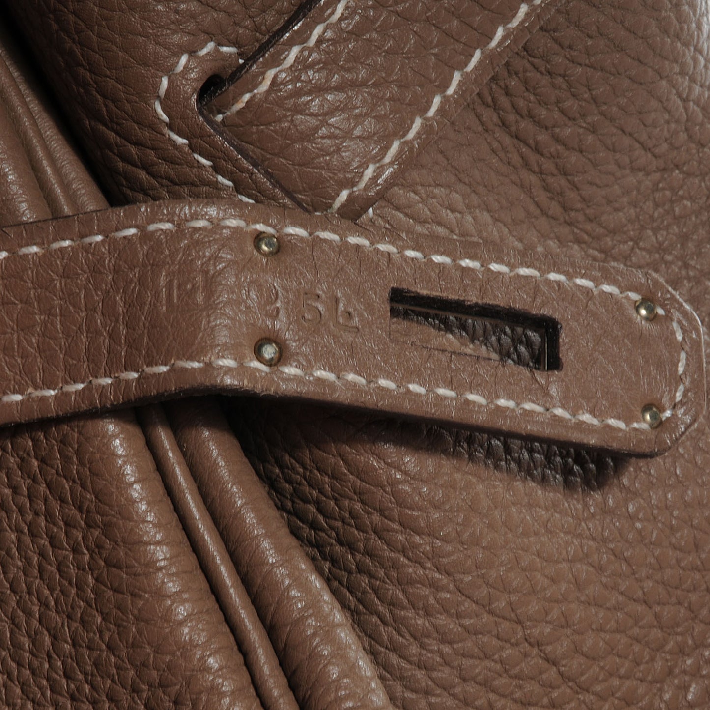 Taurillon Clemence Birkin 35 Etoupe