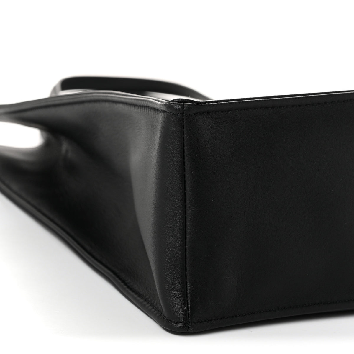 Chanel Calfskin Small Shopping Bag Black 9 of 10