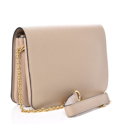Mulberry Classic Grain Calfskin Small Clifton Flap Dune 3 of 10