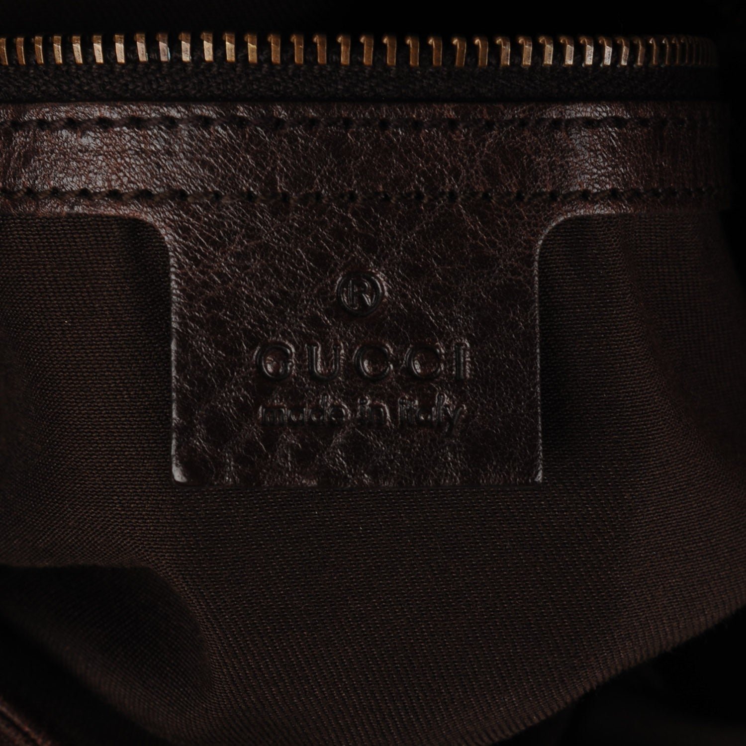 Gucci Monogram Medium Interlocking Icon Shoulder Bag Dark Brown 6 of 7