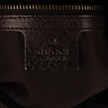 Gucci Monogram Medium Interlocking Icon Shoulder Bag Dark Brown 6 of 7