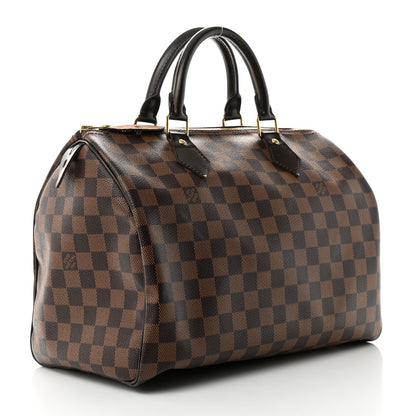 Louis Vuitton Damier Ebene Speedy 30 3 of 10