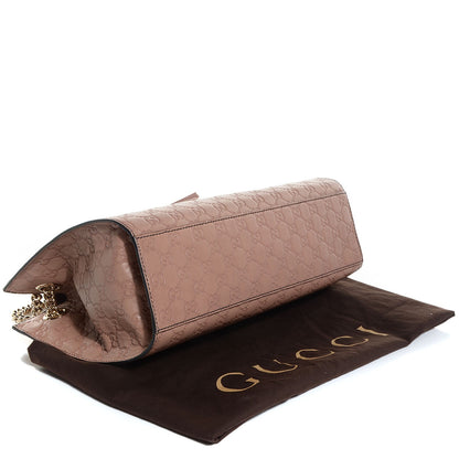 Gucci Guccissima Large Emily Chain Shoulder Bag Camelia 4 of 9