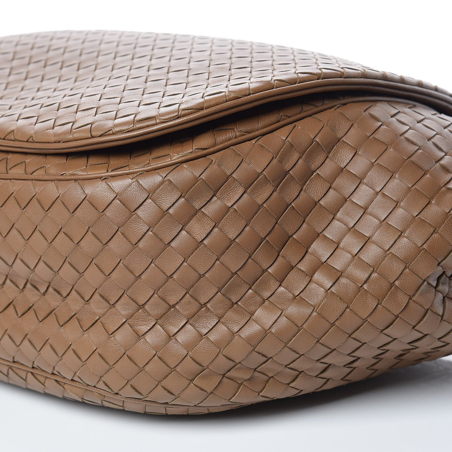Bottega Veneta Nappa Intrecciato Messenger Bag Light Brown 10 of 10