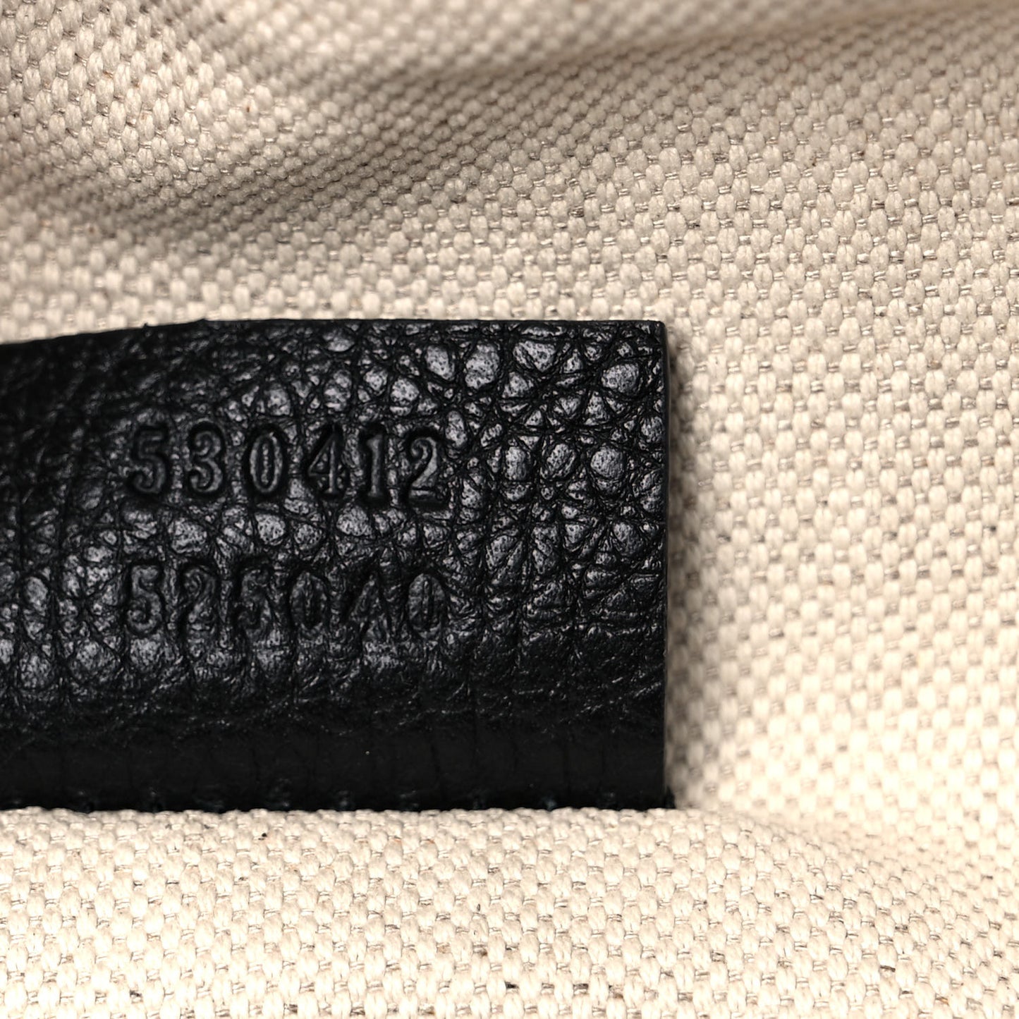 Grained Calfskin Logo Belt Bag Black