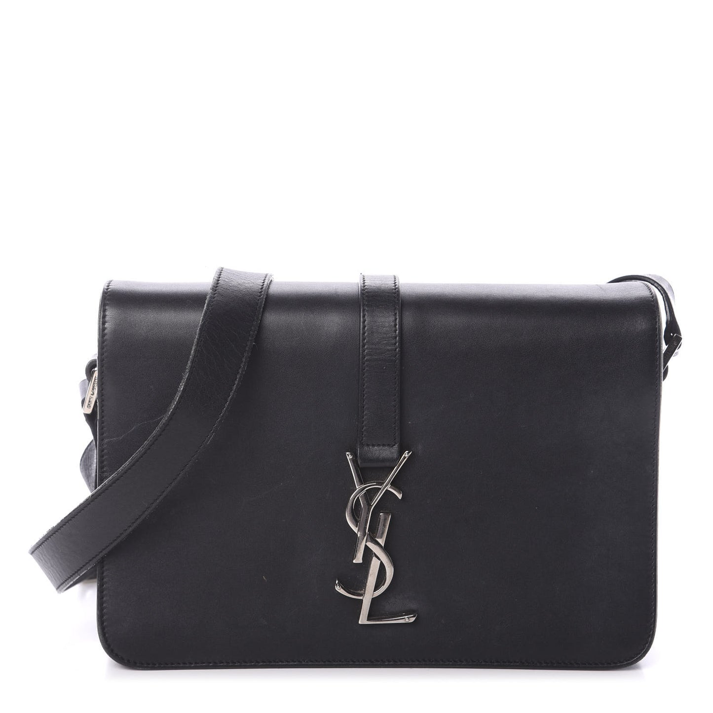 Smooth Calfskin Medium Classic Monogram Universite Bag Black