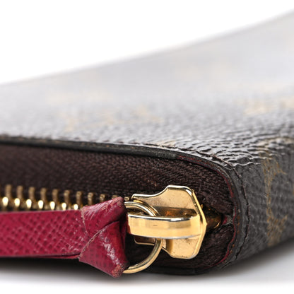 Louis Vuitton Monogram Clemence Wallet Fuchsia 8 of 8