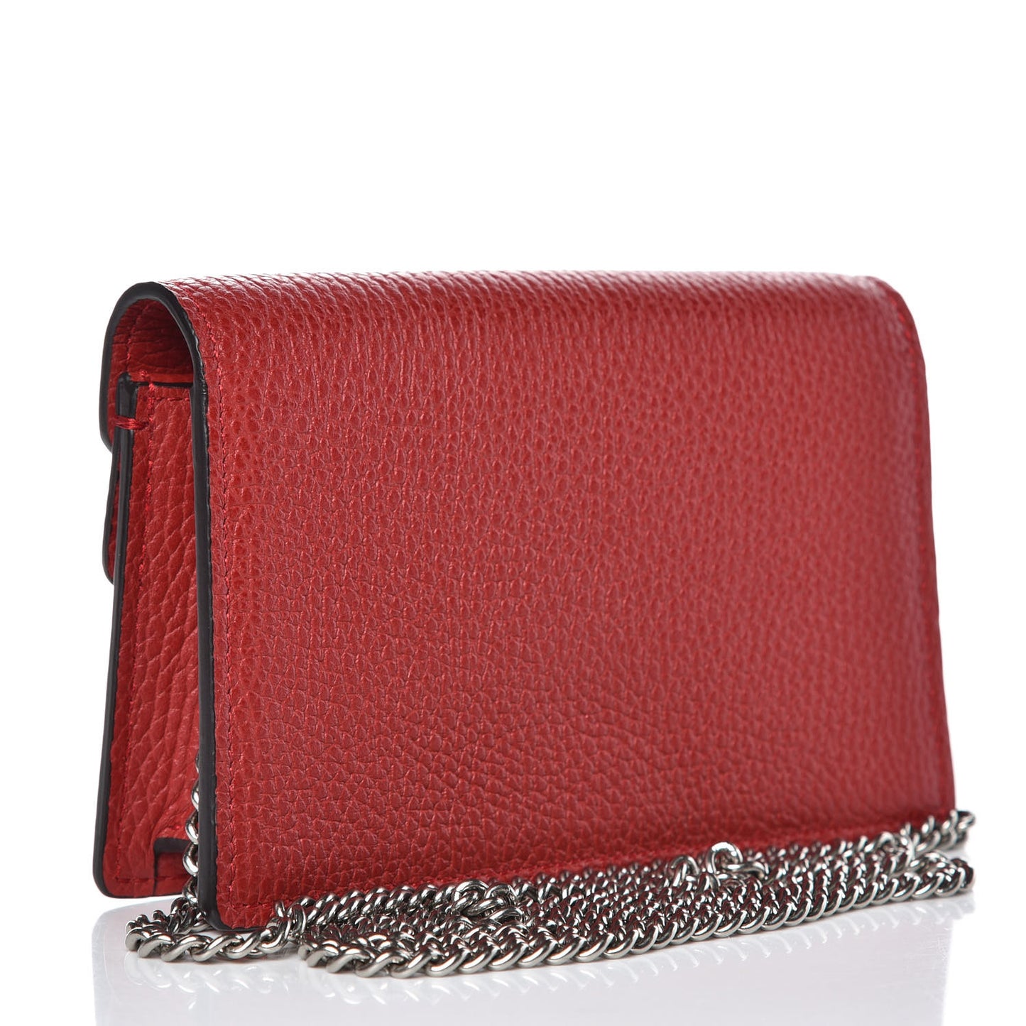 Calfskin Super Mini Dionysus Shoulder Bag Hibiscus Red