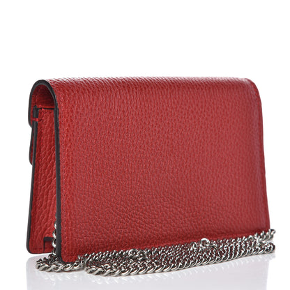 Gucci Calfskin Super Mini Dionysus Shoulder Bag Hibiscus Red 3 of 11