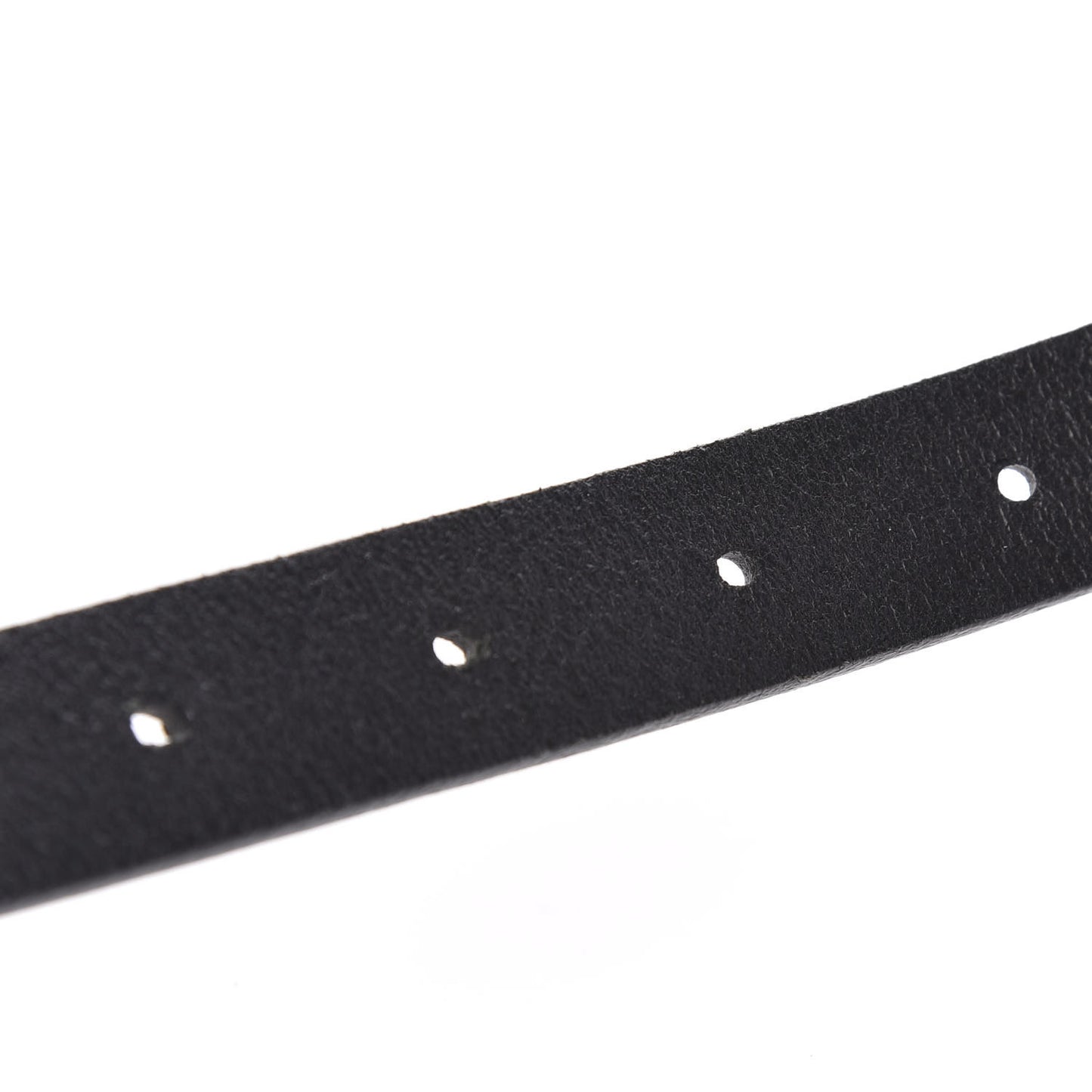 Calfskin Horsebit Buckle Belt 95 38 Black