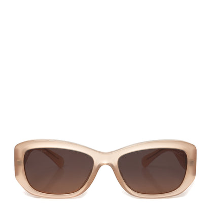 Chanel Acetate Rectangle Sunglasses 5493-A Light Pink 2 of 7
