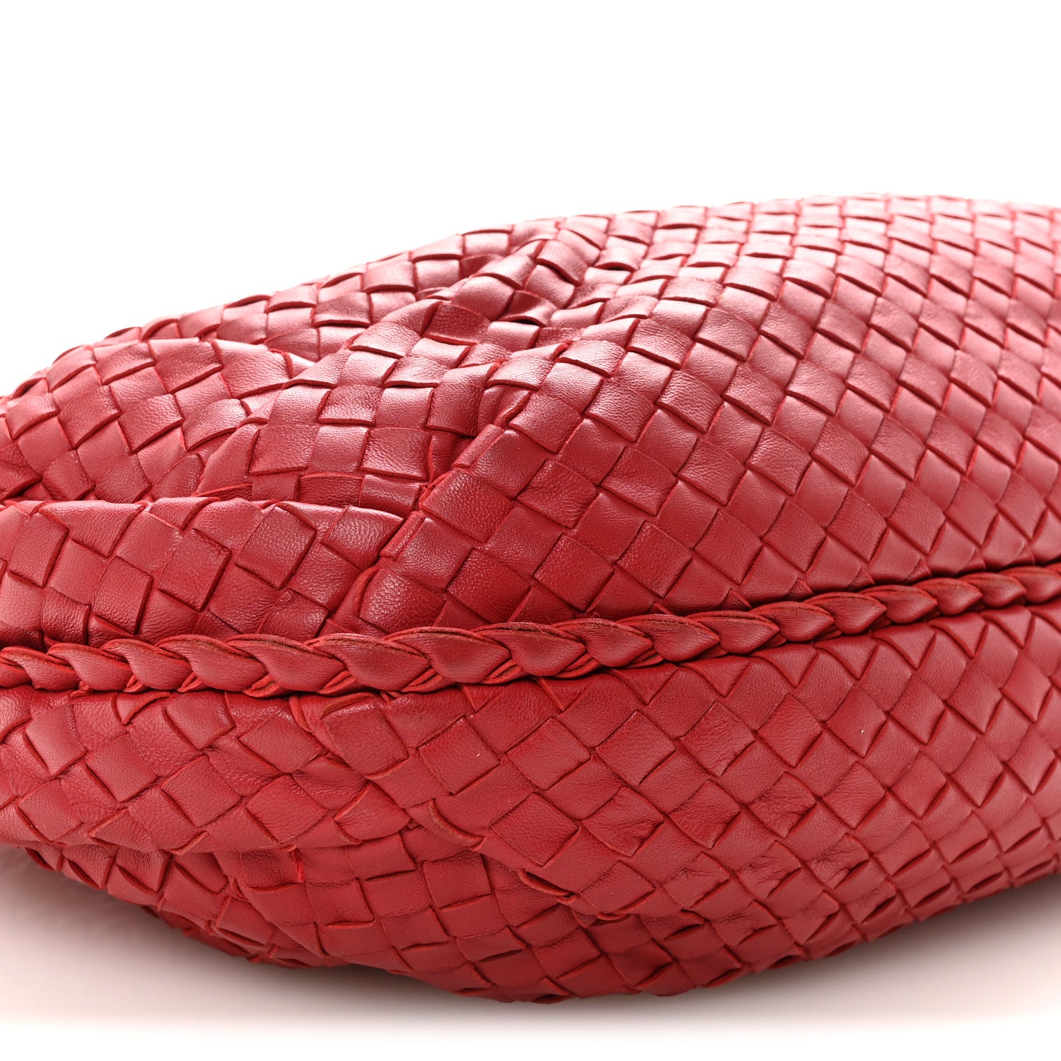 Bottega Veneta Nappa Intrecciato Medium Belly Veneta Hobo Rust 8 of 9