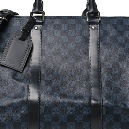 Louis Vuitton Damier Cobalt Keepall Bandouliere 55 6 of 9