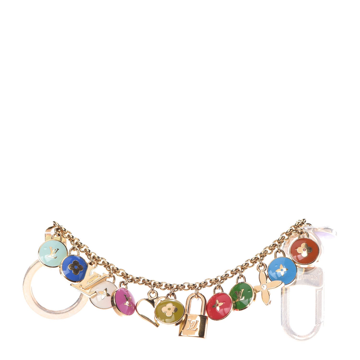 Louis Vuitton Pastilles Key Chain Bag Charm Multicolor 6 of 6