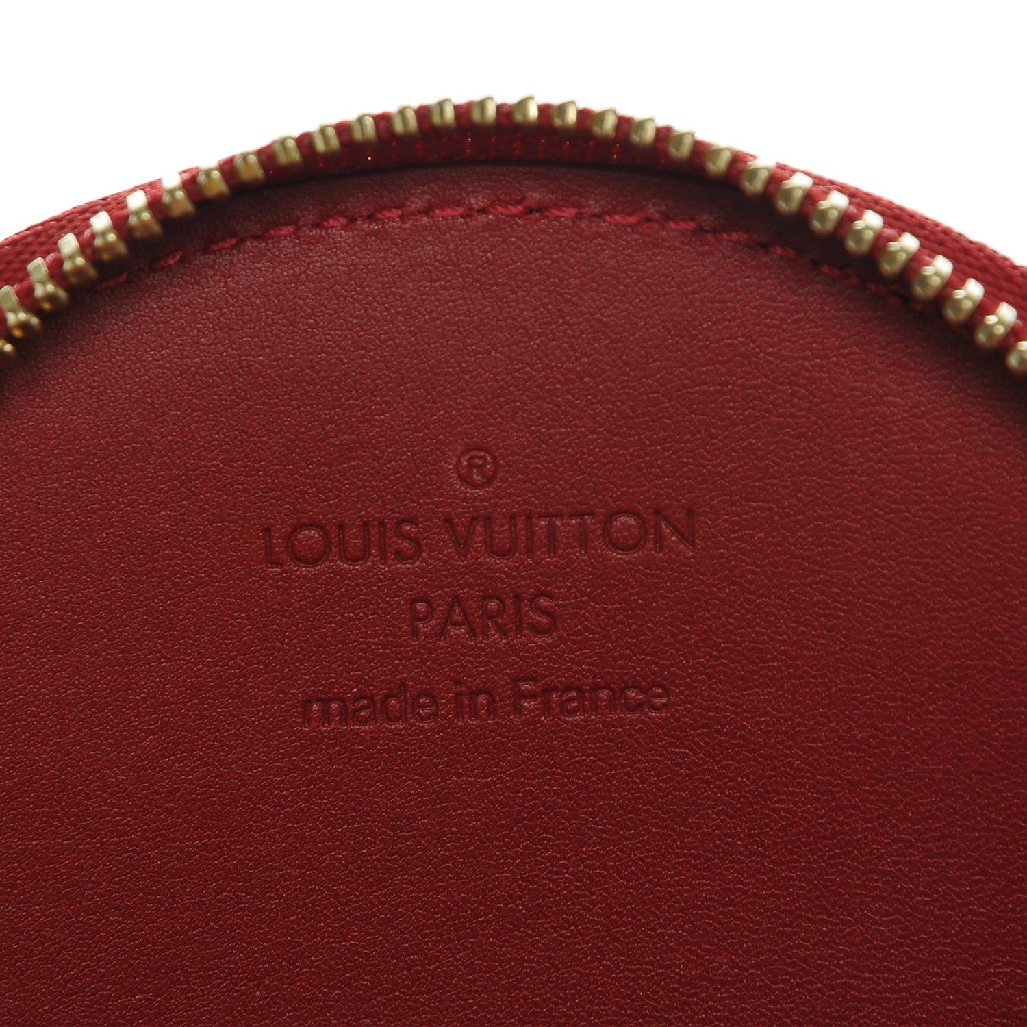 Louis Vuitton Vernis Animania Lapin Bunny Round Coin Purse Pomme D'Amour 6 of 6
