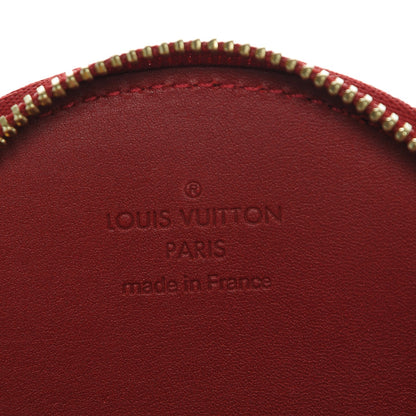 Louis Vuitton Vernis Animania Lapin Bunny Round Coin Purse Pomme D'Amour 6 of 6
