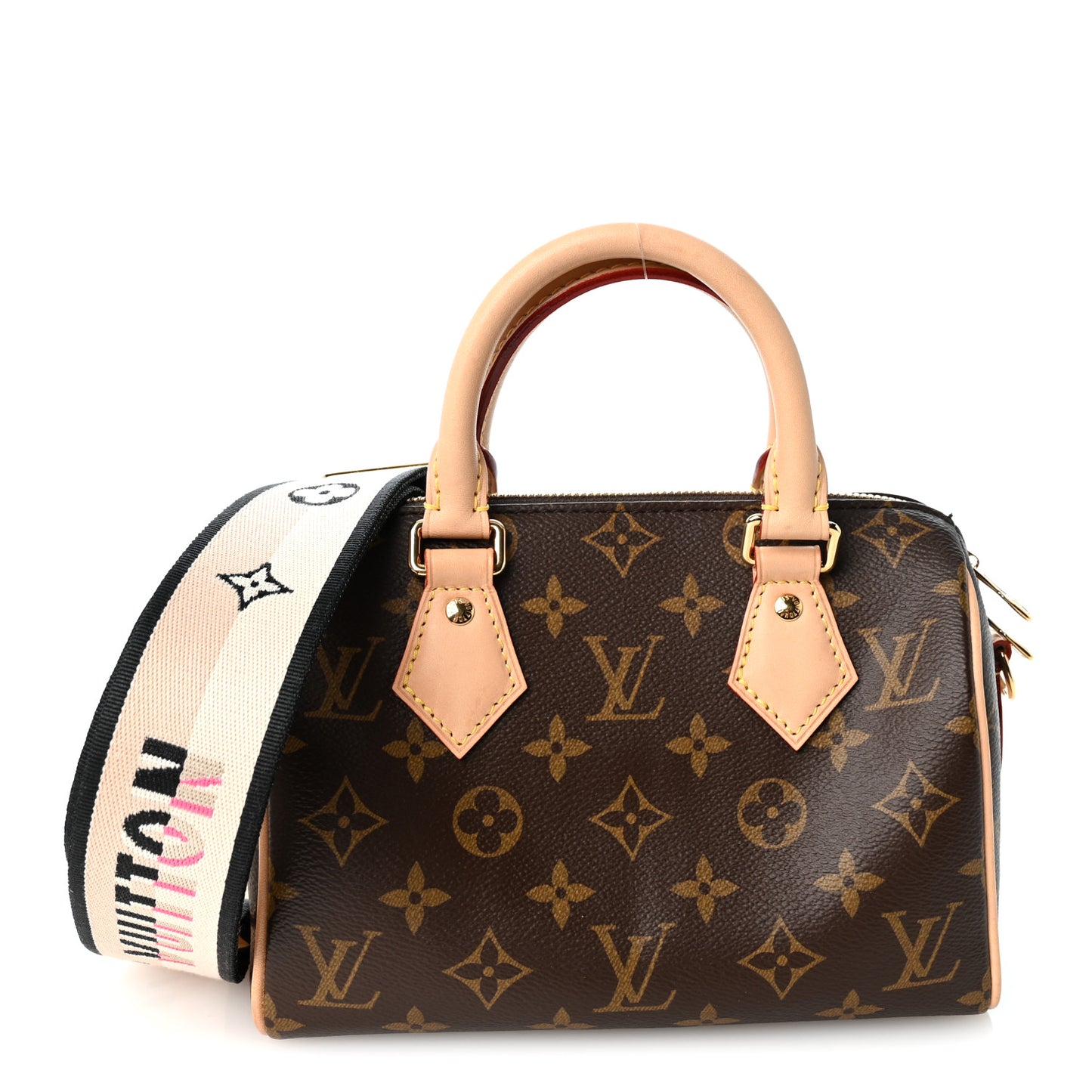 Monogram Speedy Bandouliere 20 Black
