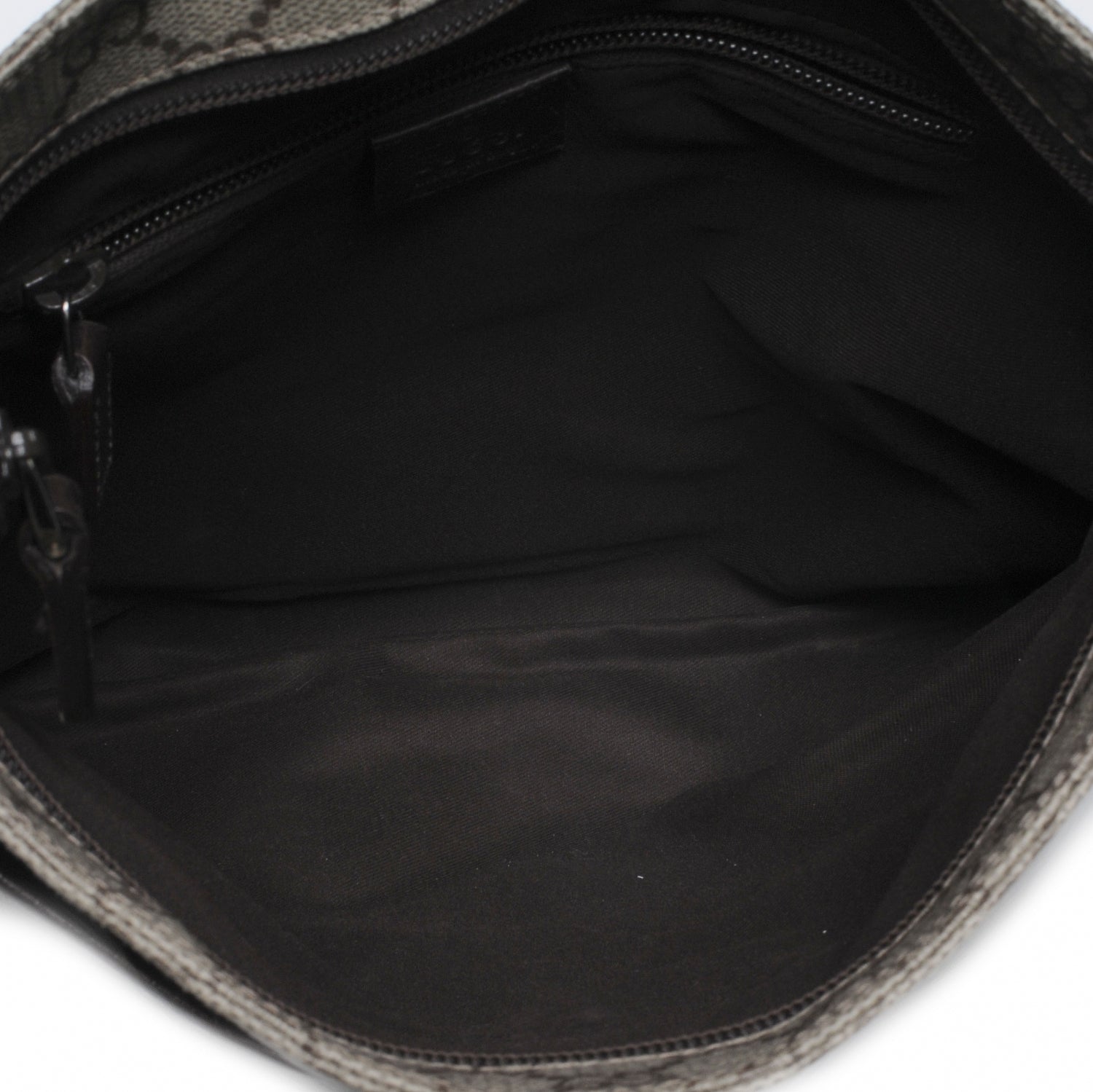 Gucci GG Plus Monogram Flat Messenger Bag Ebony 5 of 7