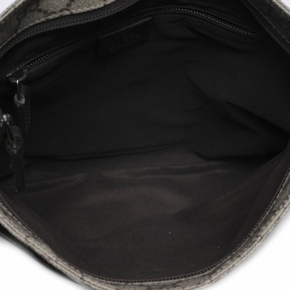 Gucci GG Plus Monogram Flat Messenger Bag Ebony 5 of 7