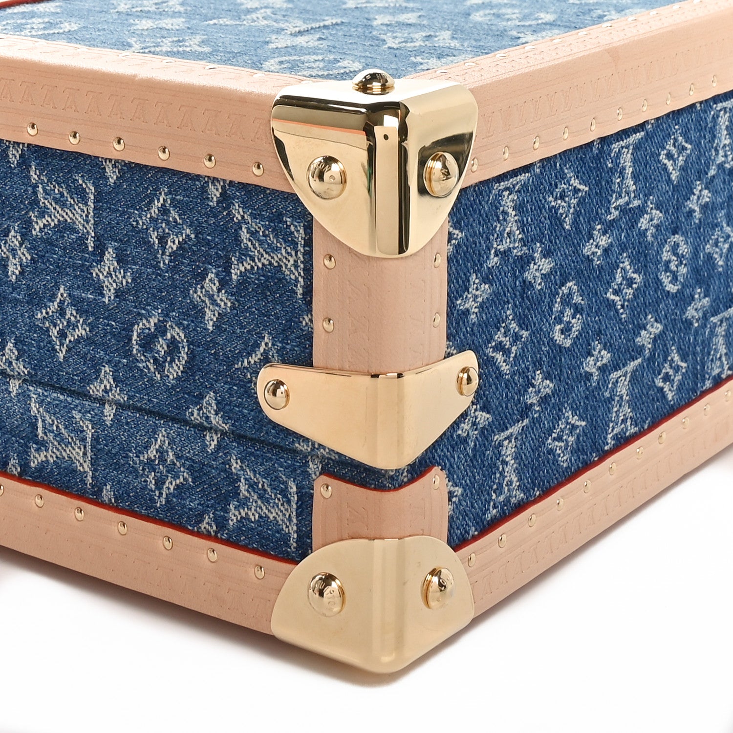 Louis Vuitton Monogram Denim Petite Valise Blue 8 of 10