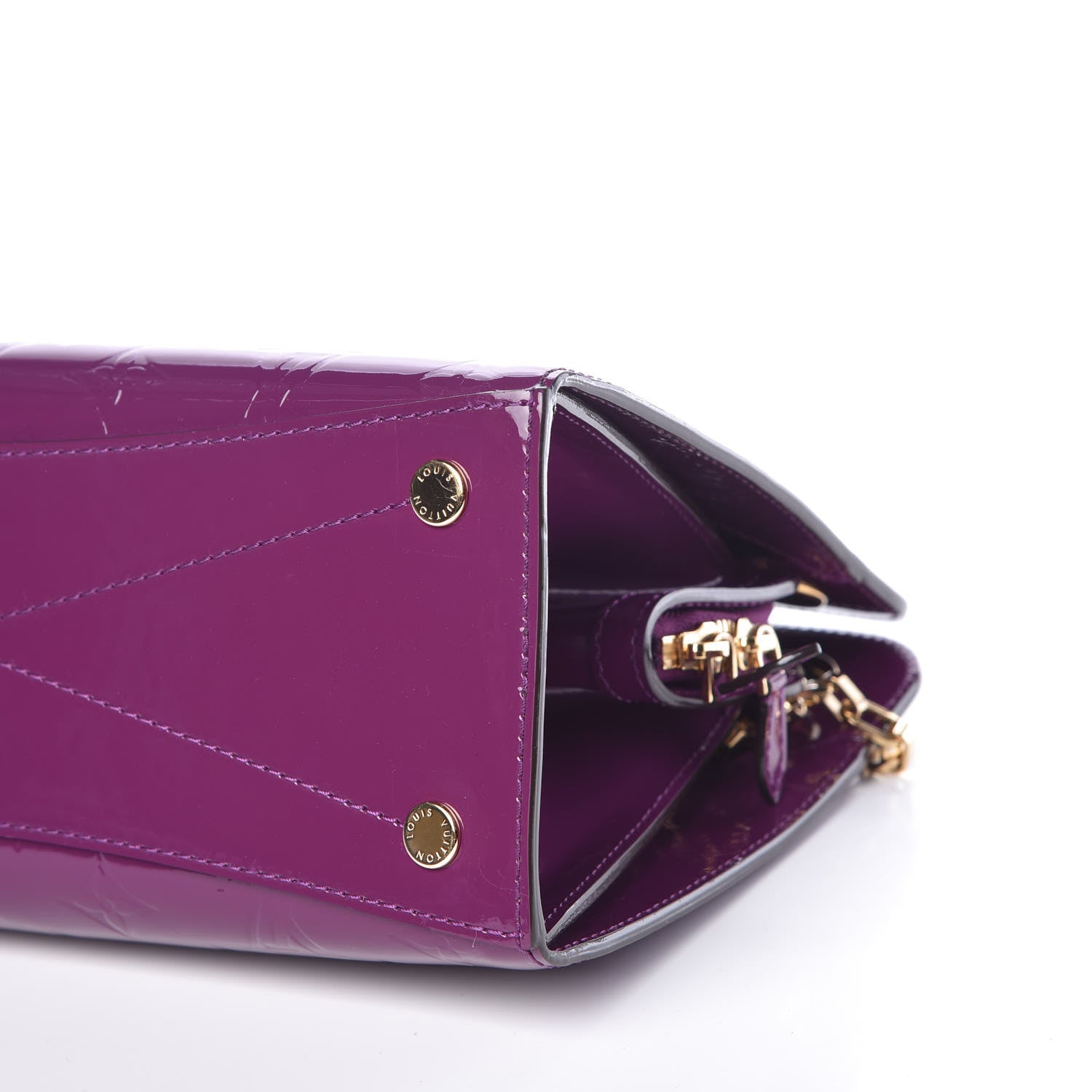 Louis Vuitton Vernis Virginia MM Amethyste 9 of 11