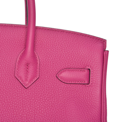 Hermes Togo Birkin 30 Rose Pourpre 23 of 29