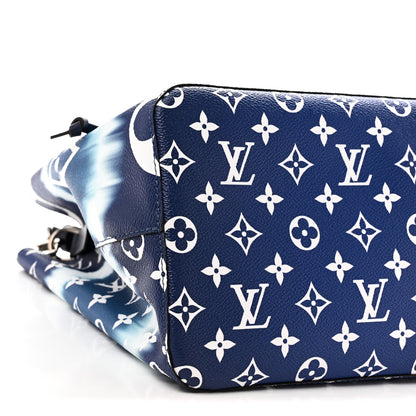 Louis Vuitton Monogram Escale Neonoe MM Blue 9 of 11