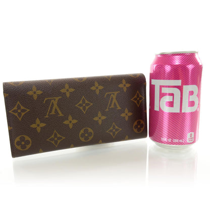 Louis Vuitton Monogram Emilie Wallet Red 2 of 9