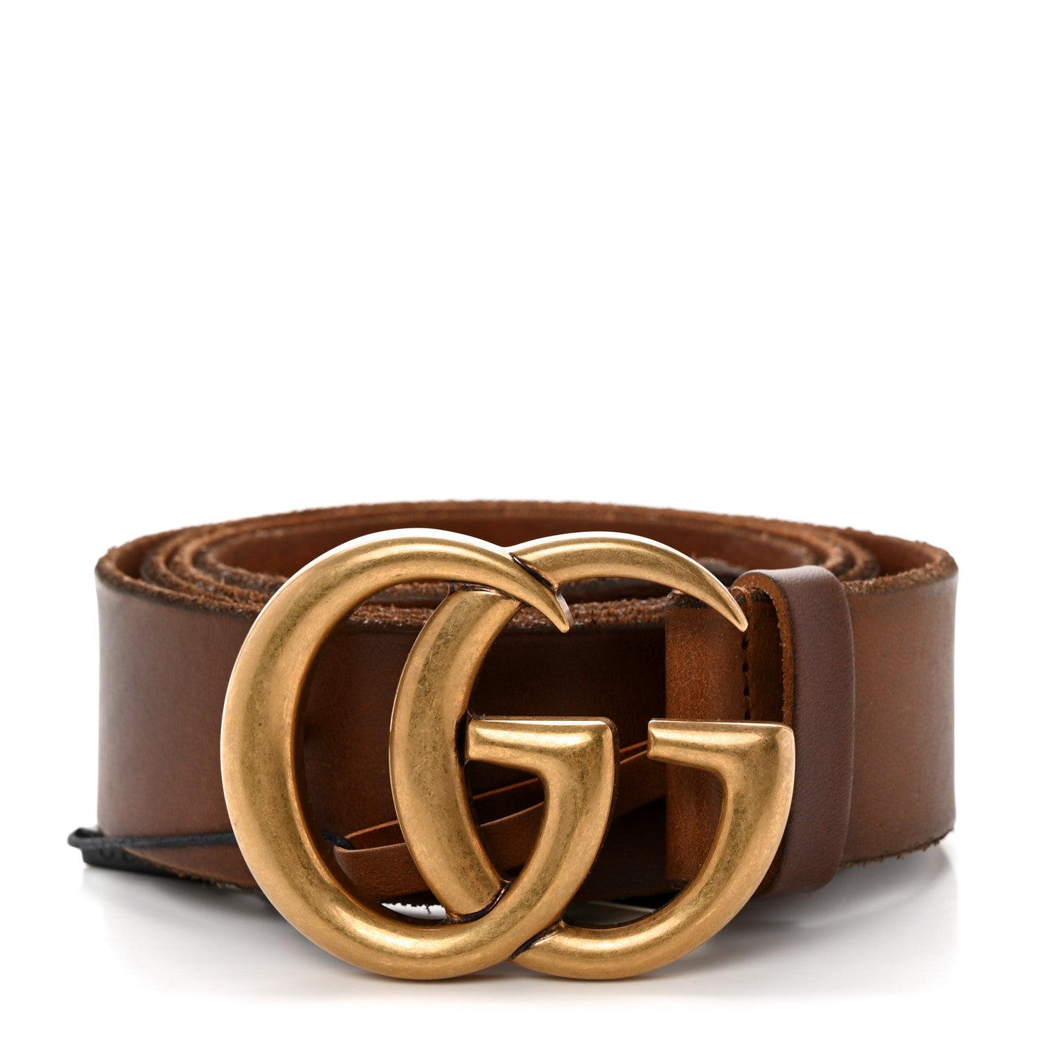 Gucci Faded Calfskin Double G 40mm Belt 115 46 Cuir 1 of 6