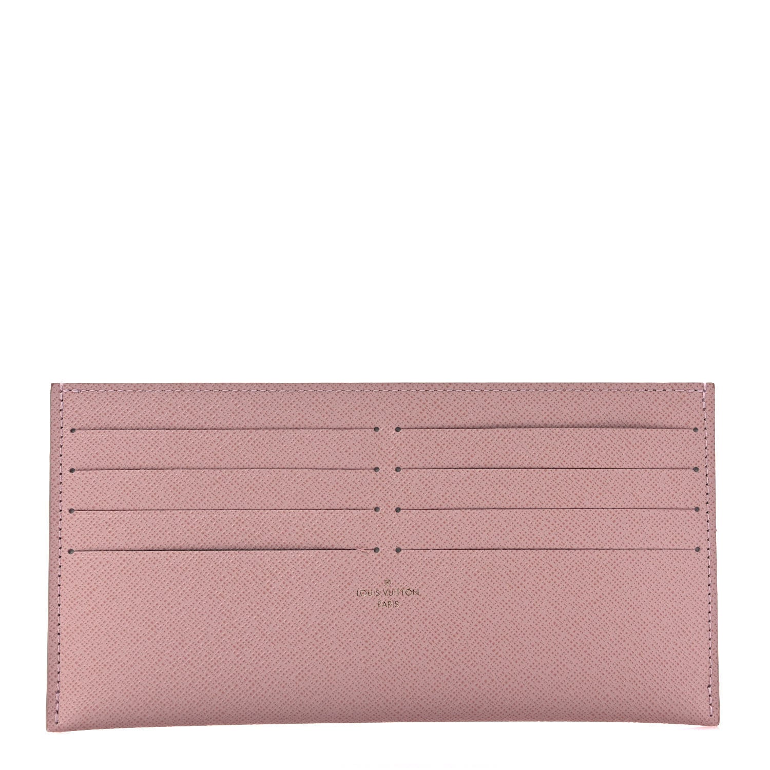 Louis Vuitton Calfskin Felicie Card Holder Insert Rose Ballerine 1 of 6
