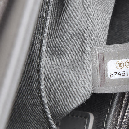 Chanel Caviar Quilted Medium Business Affinity Flap Grey 7 of 9